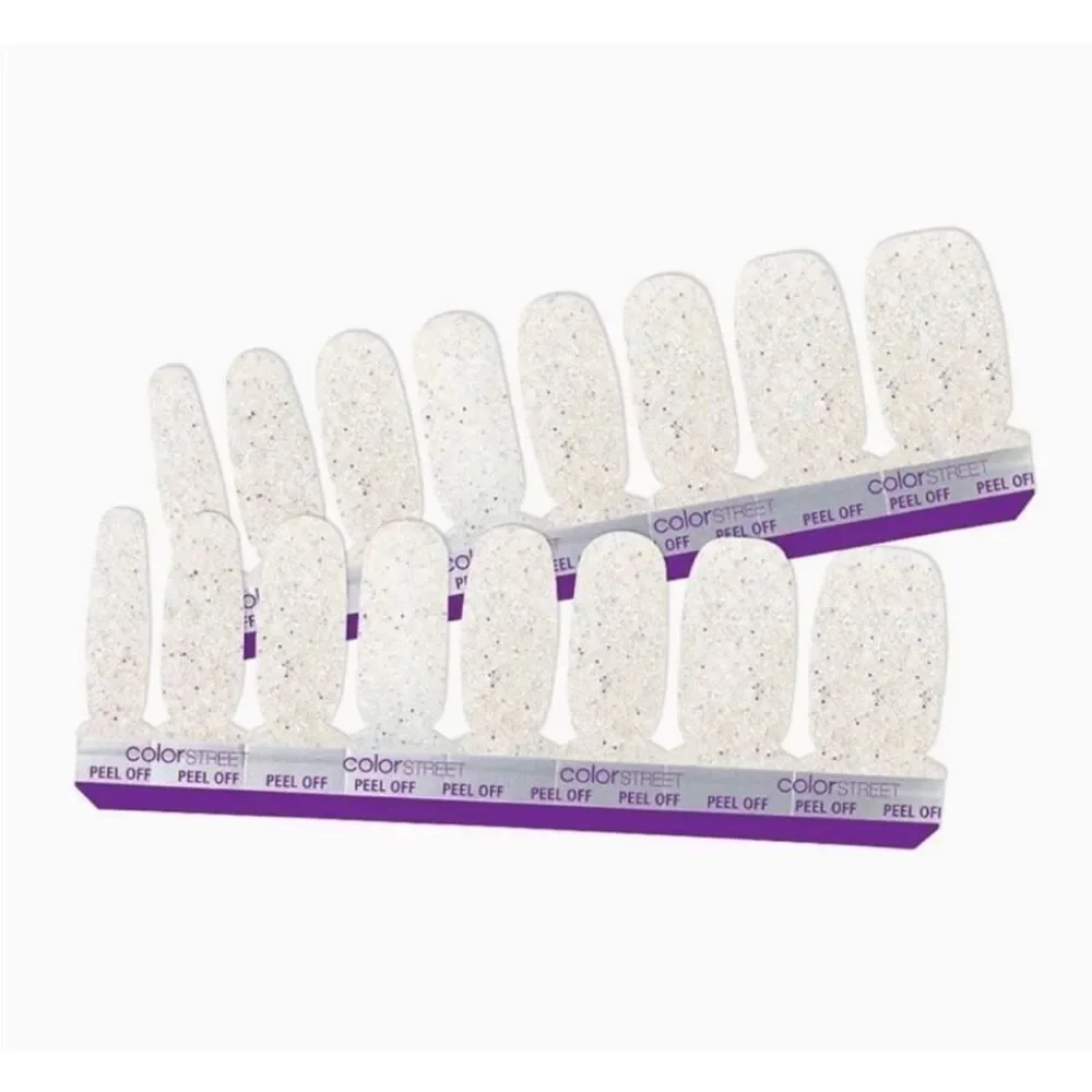 Home Sleet Home   Color Street Pink Glitter Press-On Nails/Home Sleet Home